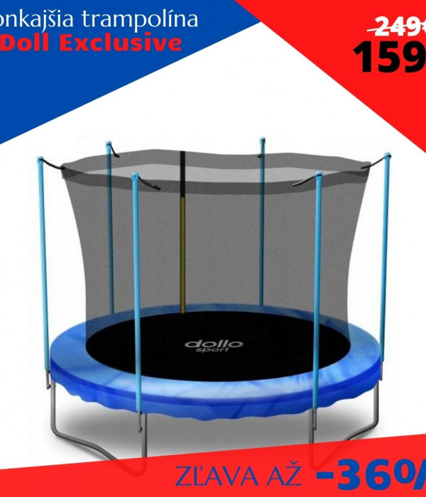 Trampolína doll exclusive